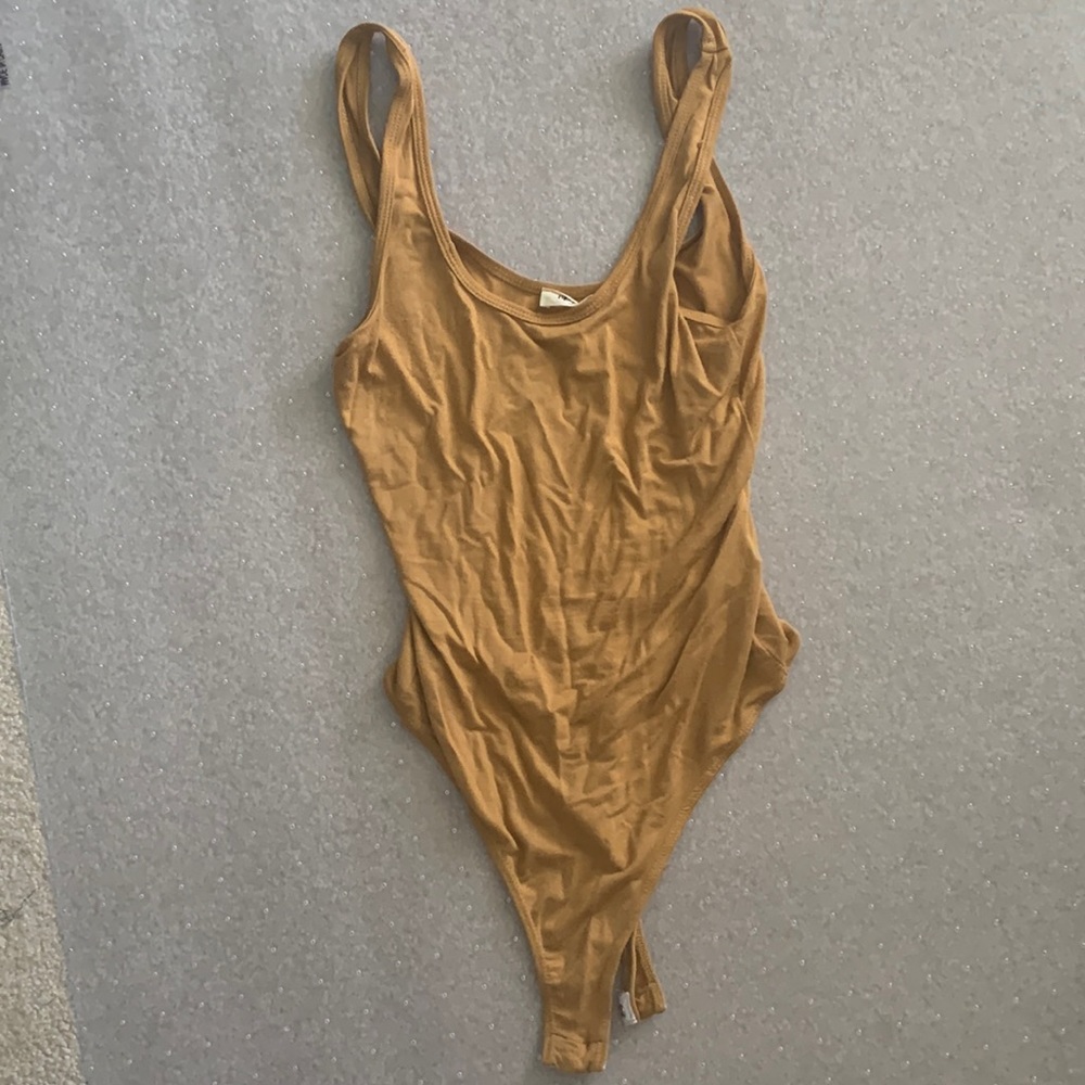 Tan bodysuit